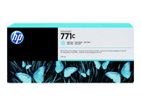 HP 771C - 775 ml - cyan clair - original - cartouche d'encre - pour DesignJet Z6200, Z6600, Z6610, Z6800, Z6810 B6Y12A