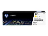 HP 201A - Jaune - original - LaserJet - cartouche de toner (CF402A) - pour Color LaserJet Pro M252dn, M252dw, M252n, MFP M277c6, MFP M277dw, MFP M277n CF402A