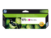 HP 971XL - À rendement élevé - magenta - original - cartouche d'encre - pour Officejet Pro X451dn, X451dw, X476dn MFP, X476dw MFP, X551dw, X576dw MFP CN627AE