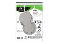 Seagate Guardian BarraCuda ST2000LM015 - Disque dur - 2 To - interne - 2.5" - SATA 6Gb/s - 5400 tours/min - mémoire tampon : 128 Mo ST2000LM015