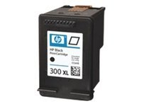 HP 300XL - 12 ml - à rendement élevé - noir - original - cartouche d'encre - pour Deskjet F4210, F4213, F4230, F4235, F4250, F4273, F4274, F4275, F4283, F4288, F4292, F4293 CC641EE#UUS