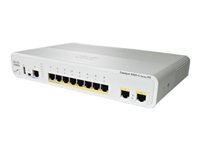 Cisco Catalyst Compact 2960CPD-8PT-L - Commutateur - Géré - 8 x 10/100 (PoE) + 2 x 10/100/1000 - de bureau, Montable sur rack, fixation murale - PoE+ - reconditionné WS-C2960CPD8PTL-RF