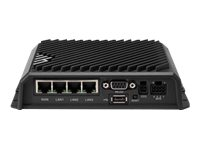 Cradlepoint R1900-5GB - - routeur sans fil - - WWAN commutateur 4 ports - 1GbE - Wi-Fi 6 - LTE, Bluetooth - Bi-bande - 5G - avec 1 an de plan NetCloud Mobile Performance Essentials MB01-19005GB-GA