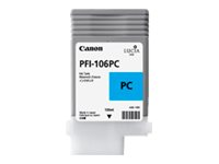Canon PFI-106 PC - Photo cyan - original - réservoir d'encre - pour imagePROGRAF iPF6400, iPF6400SE, IPF6450 6625B001