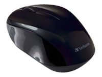 Verbatim Wireless Mouse GO NANO - Souris - optique - sans fil - RF - récepteur sans fil USB - noir 49042