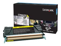 Lexmark - Jaune - original - cartouche de toner LCCP, LRP - pour Lexmark C746dn, C746dtn, C746n, C748de, C748dte, C748e C746A2YG