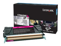 Lexmark - Magenta - original - cartouche de toner LCCP, LRP - pour Lexmark C746dn, C746dtn, C746n, C748de, C748dte, C748e C746A2MG